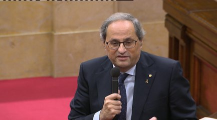 Torra exige estar en el diálogo con Sánchez