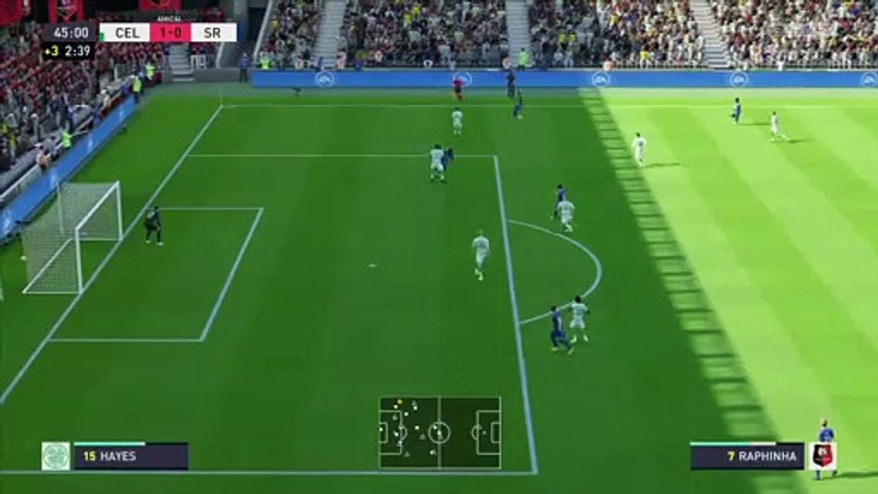FIFA 20 : on a simulé Celtic - Stade Rennais de Ligue Europa
