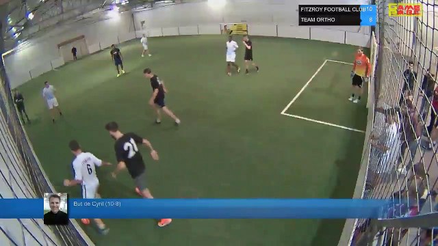 But de Cyril (10-8) - FITZROY FOOTBALL CLUB Vs TEAM ORTHO - 26/11/19 20:00 - LIGUE 1