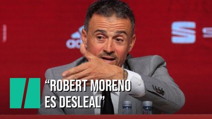 Luis Enrique explica su desencuentro con Robert Moreno