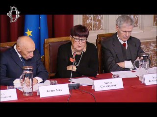 Roma - Opere Giuridiche di Piero Calamandrei - Presenti Mattarella e Fico (27.11.19)