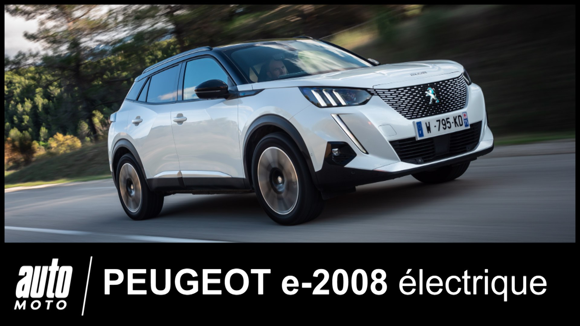 Essai Peugeot e-2008 : le crossover 100% électrique POV Auto-Moto.com -  Vidéo Dailymotion