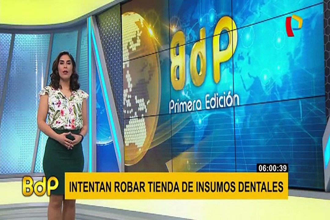 Cercado de Lima: frustran robo de valiosos equipos dentales