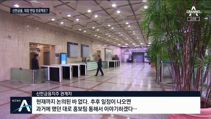 신한금융, 석연찮은 회장 후보 선출