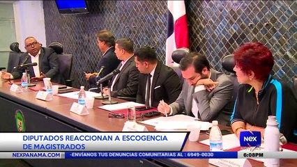 Скачать видео: Diputados reaccionan a escogencia de magistrados - Nex Noticias