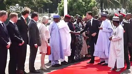 Buhari hosts Netherland's Prime Minister In Abuja