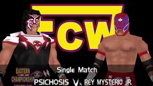 ECW Barely Legal Mod Matches Psychosis vs Rey Mysterio
