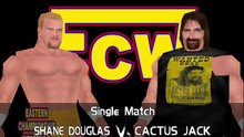 ECW Barely Legal Mod Matches Shane Douglas vs Cactus Jack
