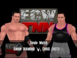 ECW Barely Legal Mod Matches Simon Diamond vs Chris Chetti