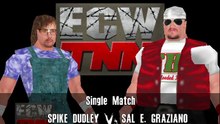ECW Barely Legal Mod Matches Spike Dudley vs Big Sal E Graziano