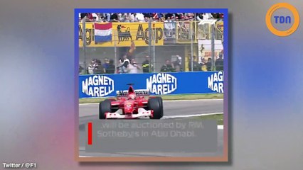 Michael Schumacher : l’une de ses Ferrari va être vendue aux enchères