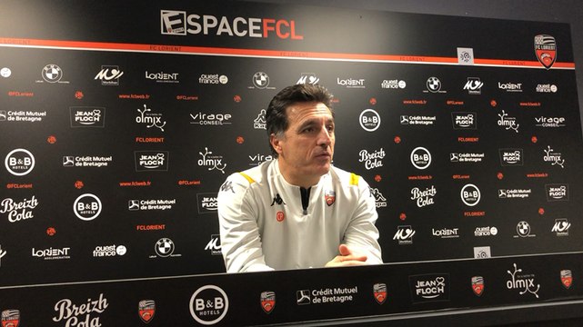 Christophe Pelissier, entraîneur du FC Lorient