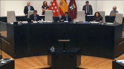 Ortega Smith es reprobado por el Pleno de Cibeles