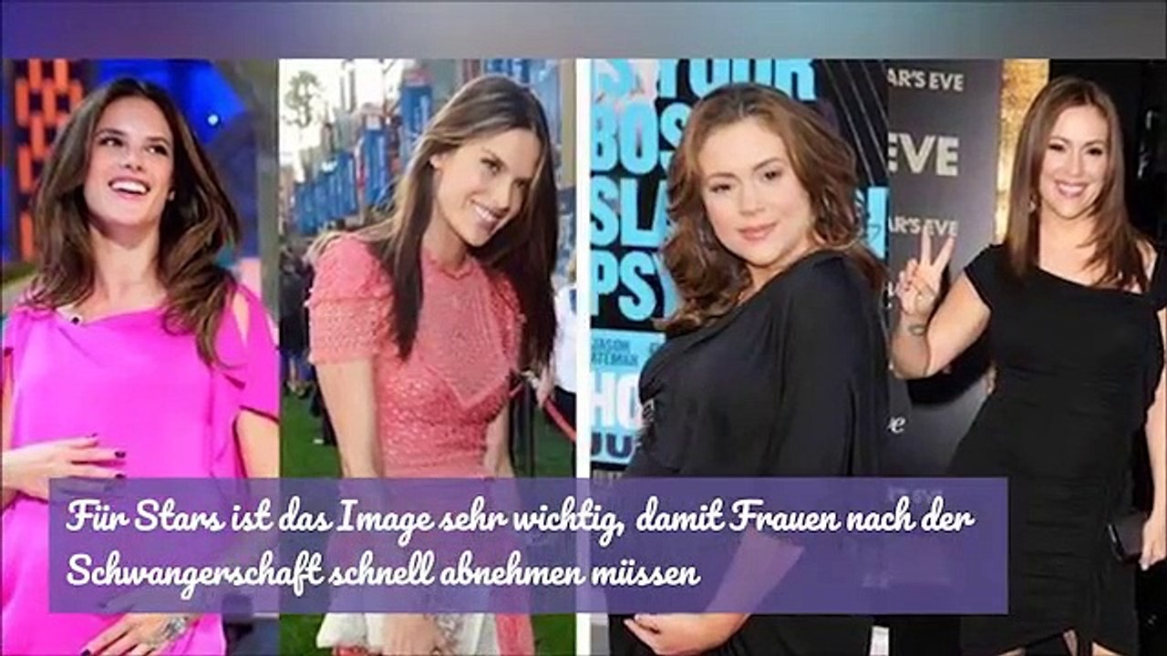 Promi-Diäten nach der Schwangerschaft