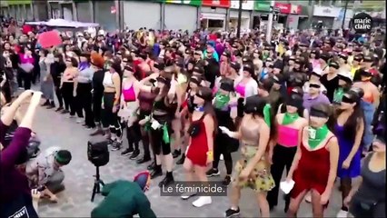 Les féministes chiliennes dans la rue