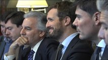 Encuentro de Casado con la Fundación Internacional para la Libertad