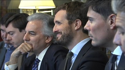 Encuentro de Casado con la Fundación Internacional para la Libertad