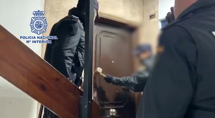 Ocho detenidos tras desarticular una red de distribución y tráfico de cocaína