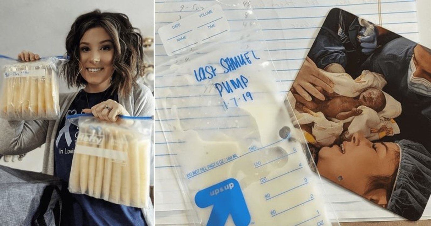 Son bébé décède 3 heures après sa naissance, elle décide de faire don de son lait maternel aux bébés dans le besoin