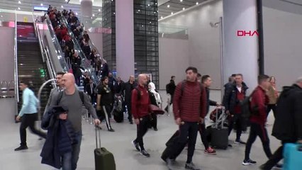 Spor başakşehir'in rakibi roma, istanbul'a geldi