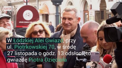 Playplay: Łódzka Aleja Gwiazd ma nowego członka, to Piotr Dzięcioł