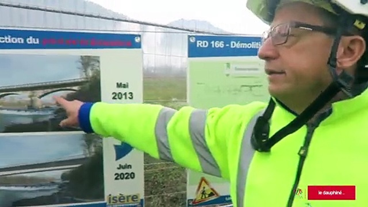 Pont de La Buissière : plus de deux jours pour « lancer » 310 tonnes de charpente au-dessus de l’Isère