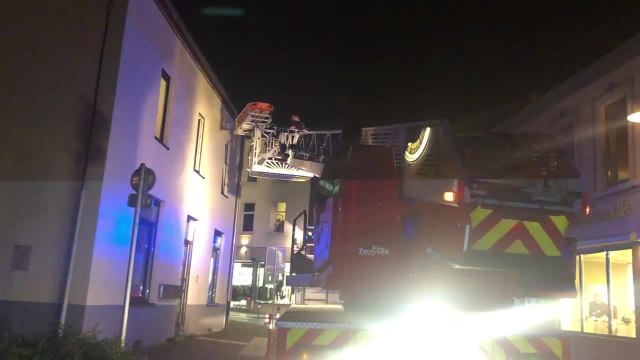 Évacuation blessé a Auvelais le 27/11/2019