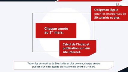 Égalité professionnelle femmes-hommes, où en êtes-vous ?  | Index égalité professionnelle