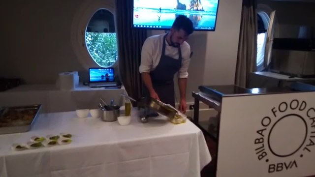 Demostración en la última jornada de BBVA Bilbao Food Capital