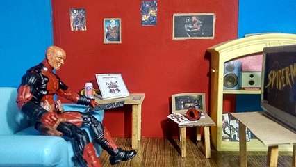 Tiempo Con Deadpool Stop Motion Video