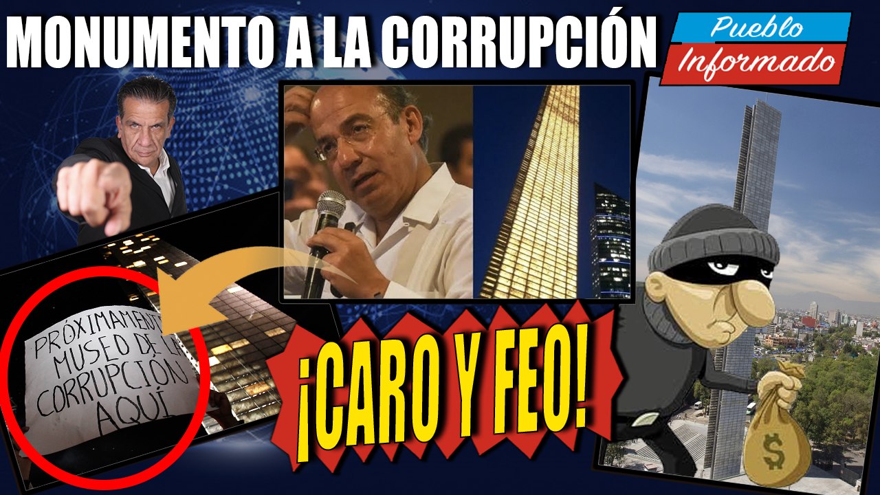 CALDERÓN no tiene escapatoria SU ESTELA DE LUZ en la obra de la corrupción