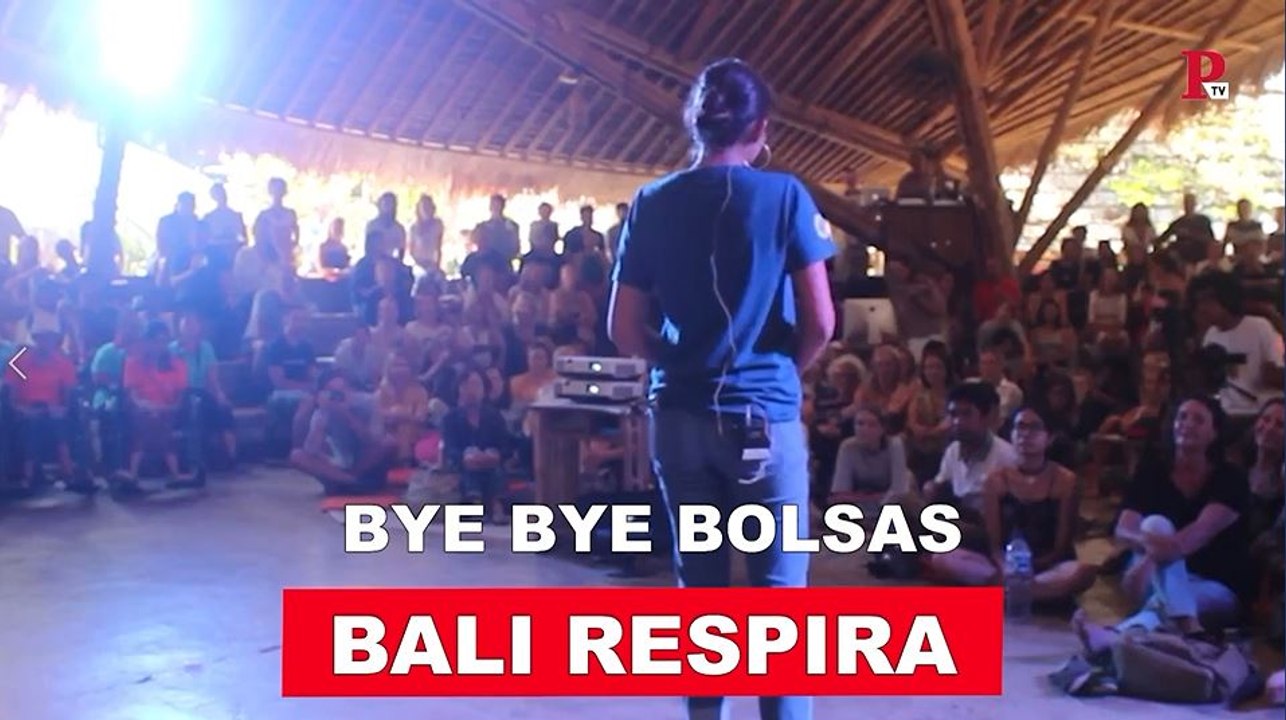 Bye bye bolsas: Bali respira