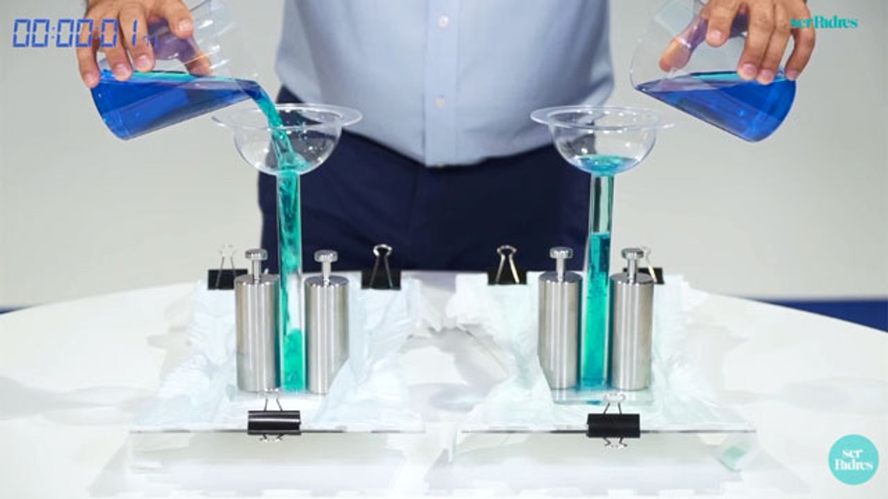 Pañal Dodot: Velocidad de absorción