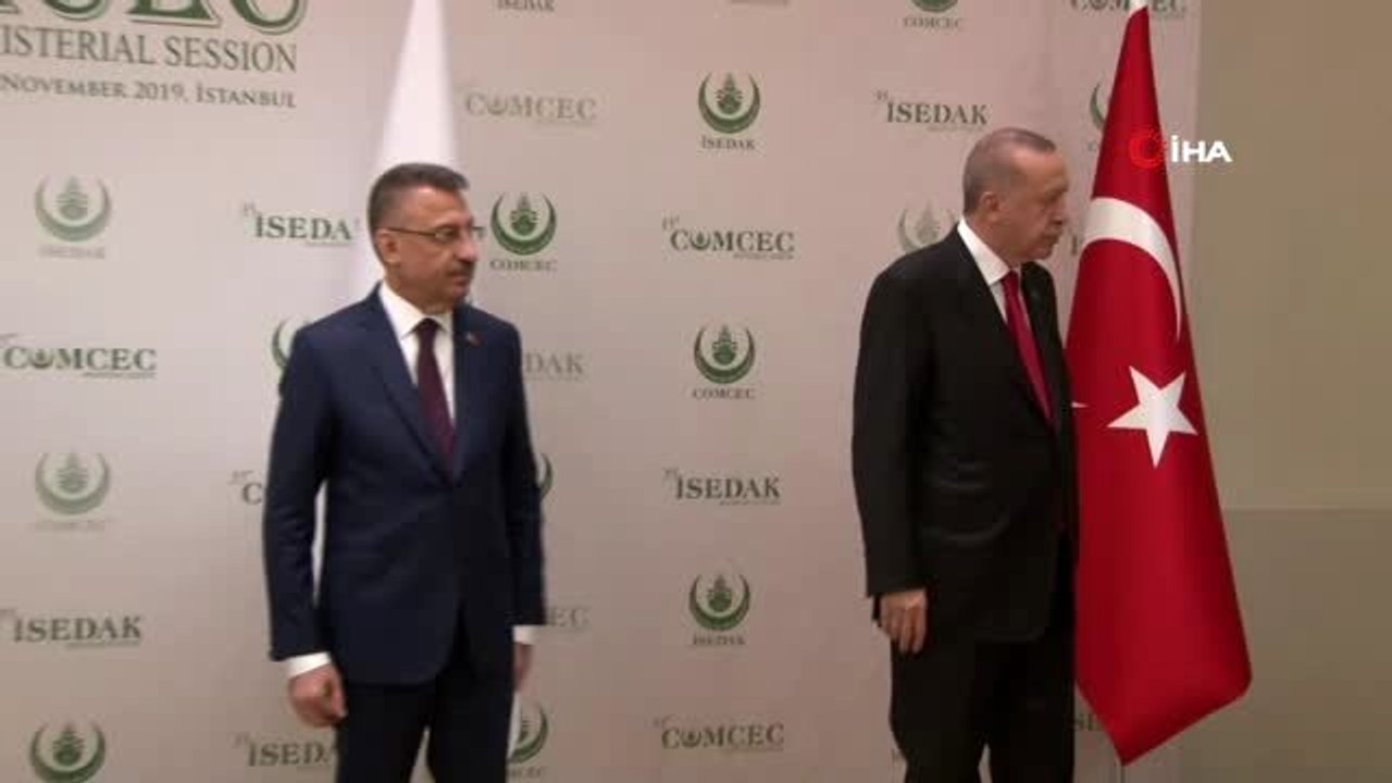 İSEDAK toplantısında aile fotoğrafı çekildi, Borsa İstanbul Genel Müdürü Hakan Atilla da fotoğrafa...