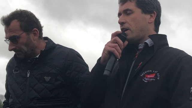 Blocage de Socopa à Coutances: les explications de François Rihouet des JA