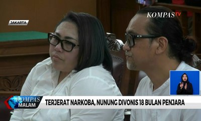 Komedian Nunung Divonis 18 Bulan Penjara