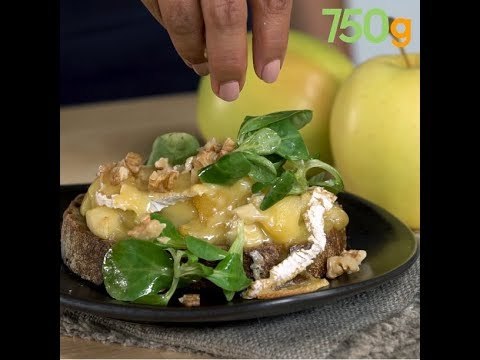 Recette des tartines normandes aux Pommes du Limousin AOP et fromage - 750g