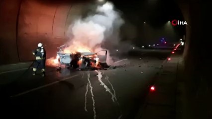 Cankurtaran tünelinde kaza: 1 ölü 2 yaralı