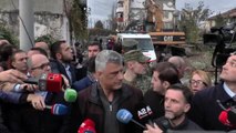 Kosova Cumhurbaşkanının Dıraç ziyareti sırasındaki deprem paniğe yol açtı (2)