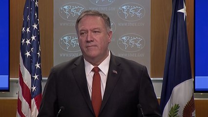 폼페이오 "中, 인권탄압 멈추라"...中 "간섭 말라" / YTN