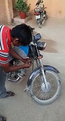 Motorcycle Lock opned and start without Key