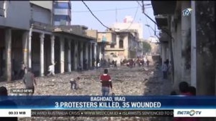 3 Protesters Killed Amid Violence in Baghdad