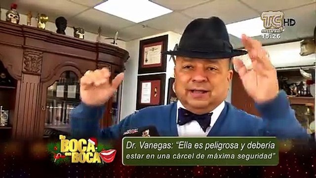 Dr. Vanegas: “Ella es peligrosa y debería estar en una cárcel de máxima seguridad”