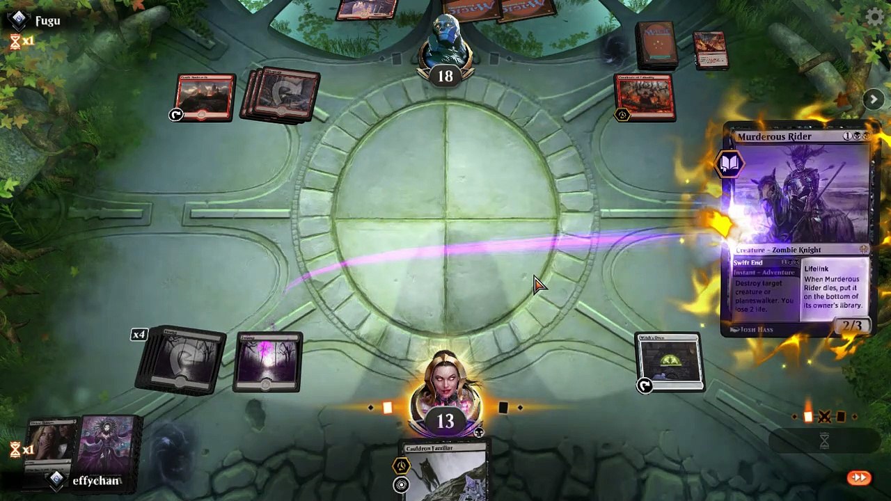 Mono Black Oven vs Mono Red Aggro (Standard Ranked)