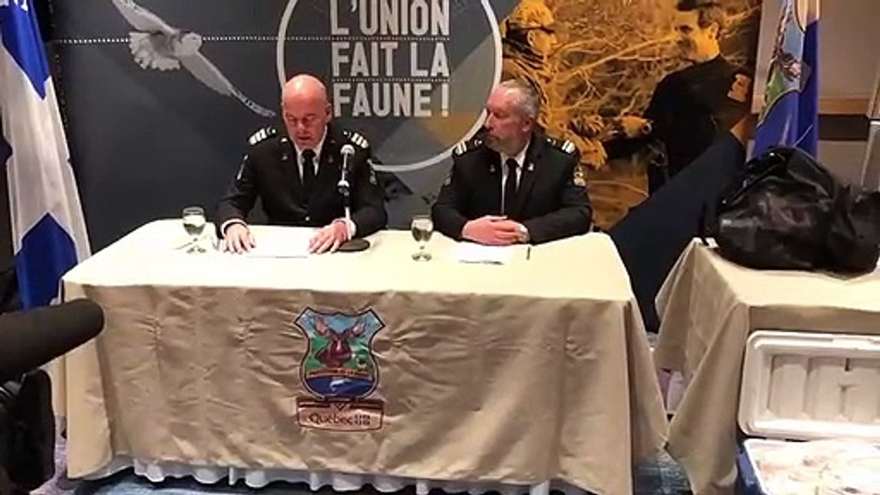 Pierre Fortin, commandat à la protection de la faune