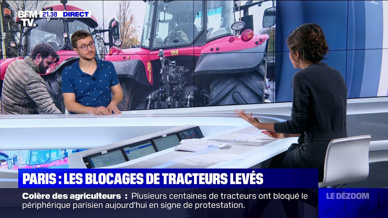 Paris: Les blocages de tracteurs levés - 27/11