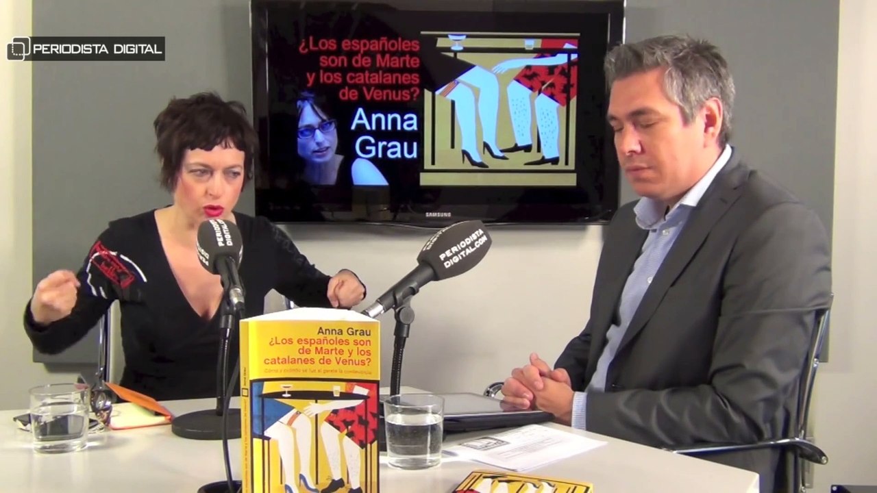 Anna Grau, autora de '¿Los españoles son de Marte y los catalanes de Venus' 10-4-2015