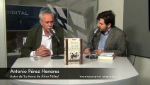 Antonio Pérez Henares, autor de 'La tierra de Álvar Fáñez'. 24-9-2014