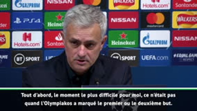 Groupe B - Mourinho : Je m'excuse auprès de Dier