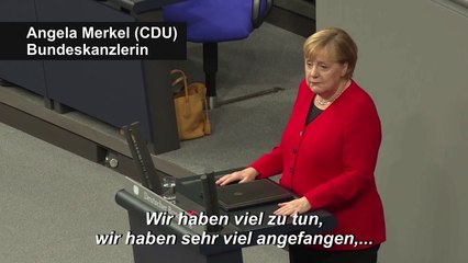 Merkel zur Groko: "Ich bin dabei"